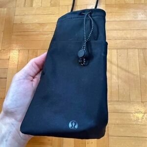 lululemon athletica Black Pouch Lanyard